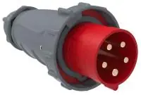 Вилка переносная ССИ-035 63А-6ч/200/346-240/415В 3Р+РЕ+N IP67 MAGNUM ИЭК в Москве Вилка переносная ССИ-035 63А-6ч/200/346-240/415В 3Р+РЕ+N IP67 MAGNUM ИЭК - foto