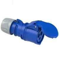 Розетка кабельная 16А/230V/1P+N+E/IP44 в Москве Розетка кабельная 16А/230V/1P+N+E/IP44 - foto