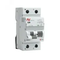 Дифференциальный автомат DVA-6 1P+N 25А (C) 30мА (AC) 6кА EKF AVERES в Москве Дифференциальный автомат DVA-6 1P+N 25А (C) 30мА (AC) 6кА EKF AVERES - foto