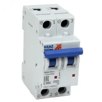 Выключатель автоматический двухполюсный 10А C 6кА DCBM63-2C10-DC-УХЛ3 в Москве Выключатель автоматический двухполюсный 10А C 6кА DCBM63-2C10-DC-УХЛ3 - foto