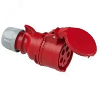 Розетка кабельная 16А/400V/3P+N+E/IP44 в Москве Розетка кабельная 16А/400V/3P+N+E/IP44 - foto