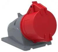 Розетка стационарная ССИ-125 32А-6ч/200/346-240/415В 3Р+РЕ+N IP44 MAGNUM ИЭК в Москве Розетка стационарная ССИ-125 32А-6ч/200/346-240/415В 3Р+РЕ+N IP44 MAGNUM ИЭК - foto