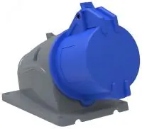 Розетка стационарная ССИ-123 32А-6ч/200-250В 2Р+РЕ IP44 MAGNUM ИЭК в Москве Розетка стационарная ССИ-123 32А-6ч/200-250В 2Р+РЕ IP44 MAGNUM ИЭК - foto